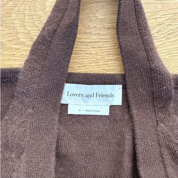 Lovers + Friends - Milana Knit Halter Vest & Pleated Mini Skirt in Brown - Picture 5 of 8